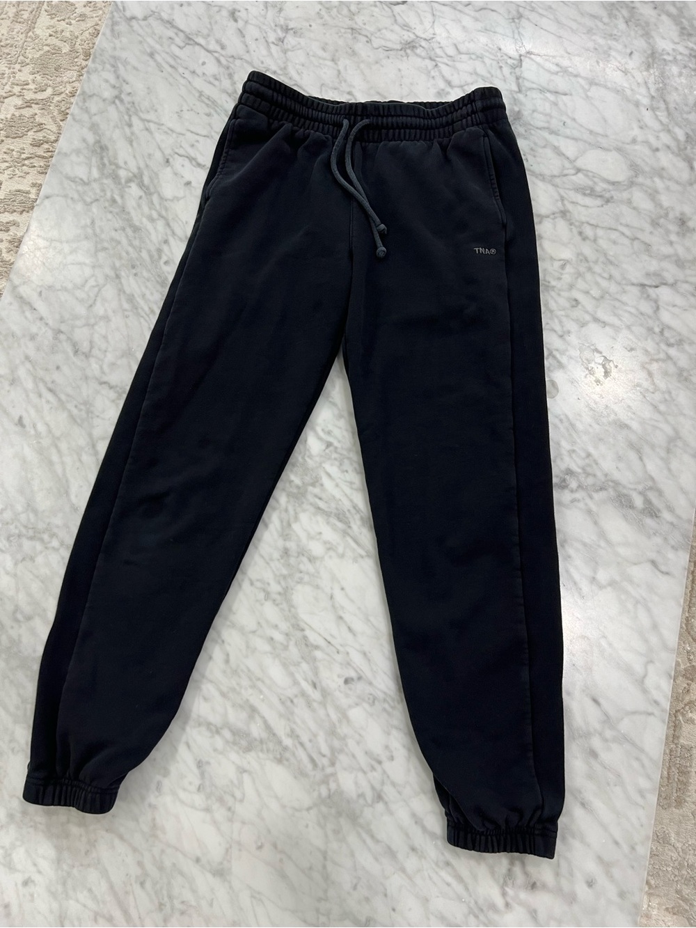 TNA Aritzia Black Jogger Sweatpants size small